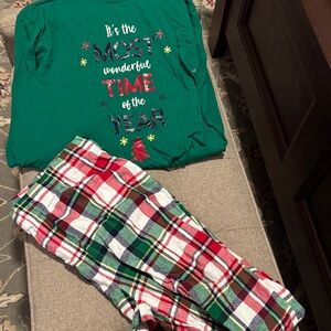 Christmas Pajama Set for Men size large